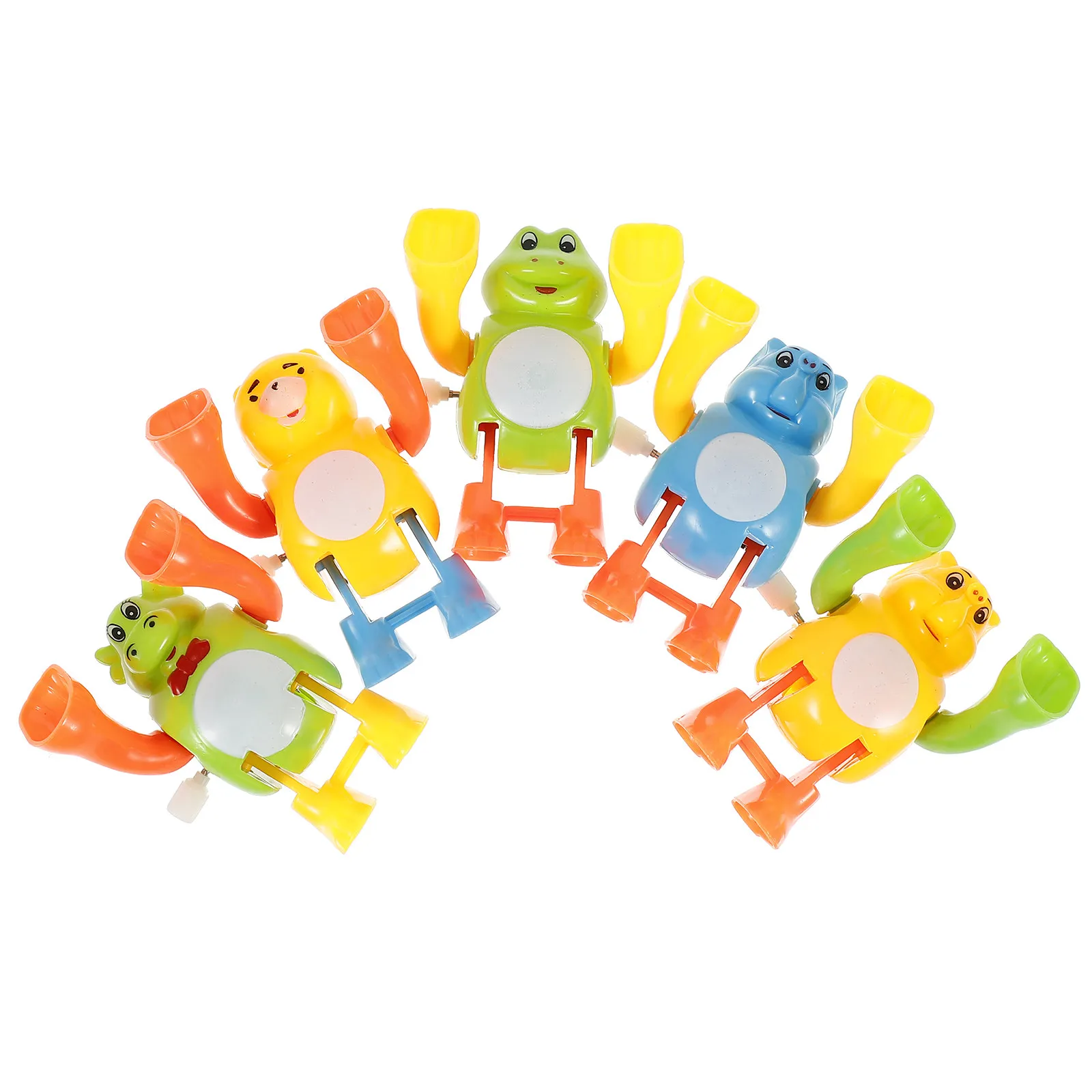 

5Pcs Somersault Playthings Creative Wind-Up Playthings for Kids Safe Non-Piercing Design Handy for Small Hands Childhood Memory
