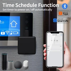 RSH Tuya Smart Fingerbot Switch Timer Control Bluetooth-compatible Smart Switch Fingert Robot Timer Voice Alexa Google Assistant