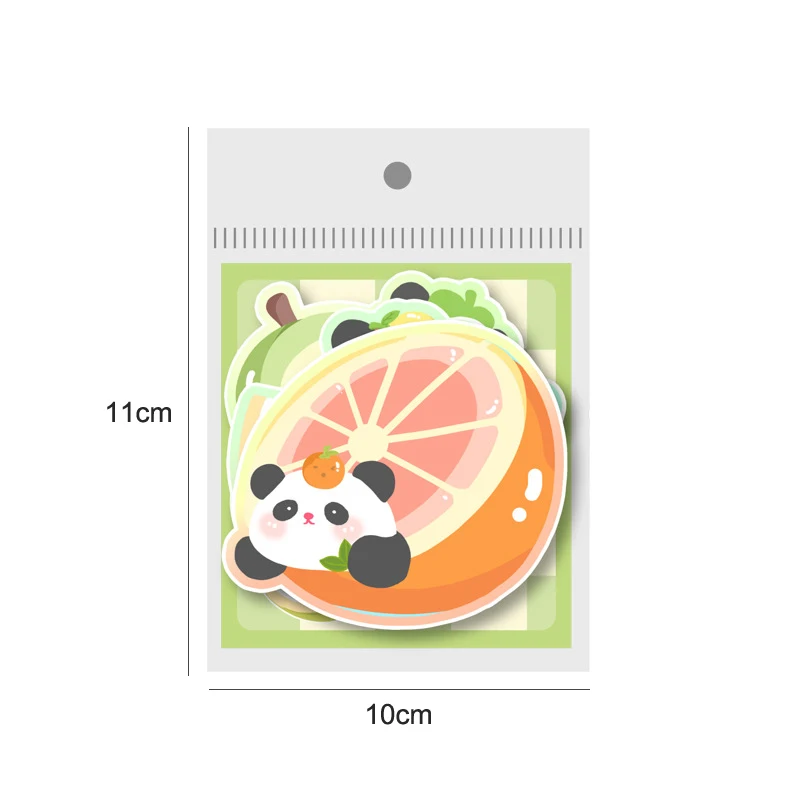 1Pack Cute Special-shaped Panda Cartoon Notepad Sticky Notes To Do List Memo Pad School Office Supplies Stationery Message Paper