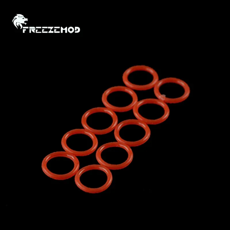 MFQ-G1520,Seal-Ring Water-Proof For Outter G1/4'' Thread Hard Pipe Fitting Sealing O-Ring,Silicone Material,4 Colors 10Pcs/Set