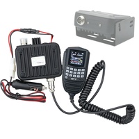 QYT KT-WP12 Walkie Talkie VHF UHF 70CM 2M 200Ch 25W Dual Band Mini Amateur Ham Mobile FM Radio VOX Scrambler Hand Mic Operation