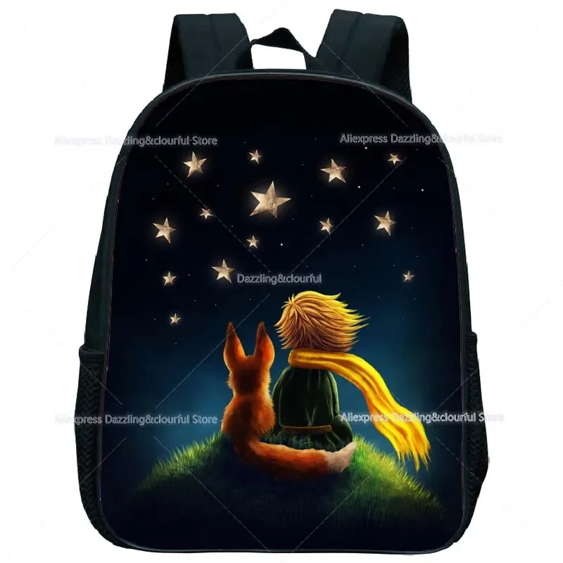 

The Little Prince Kindergarten Backpack Cartoon Kids Boys Girls Bookbags Children Mini Knapsack Anime Toddler Rucksack Gift