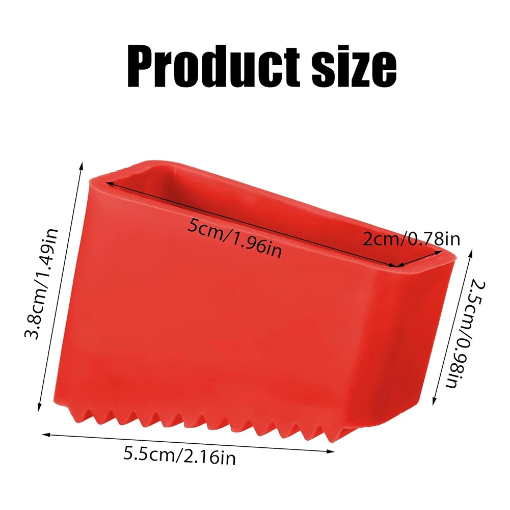 High-end 4pcs Step Ladder Feet Covers Versatile Ladder Leg Covers Non-Skid Ladder Pads Rubber Foot Pad Insulating Foot Sleeve