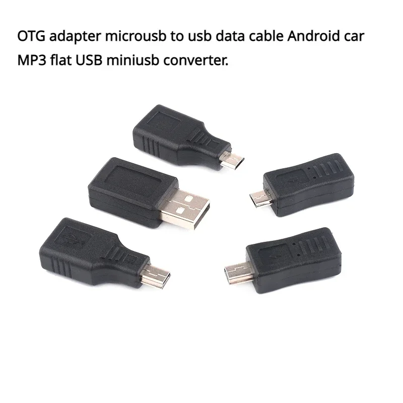 OTG адаптер microusb к usb-кабелю для передачи данных Android автомобильный MP3 плоский USB мини-конвертер.