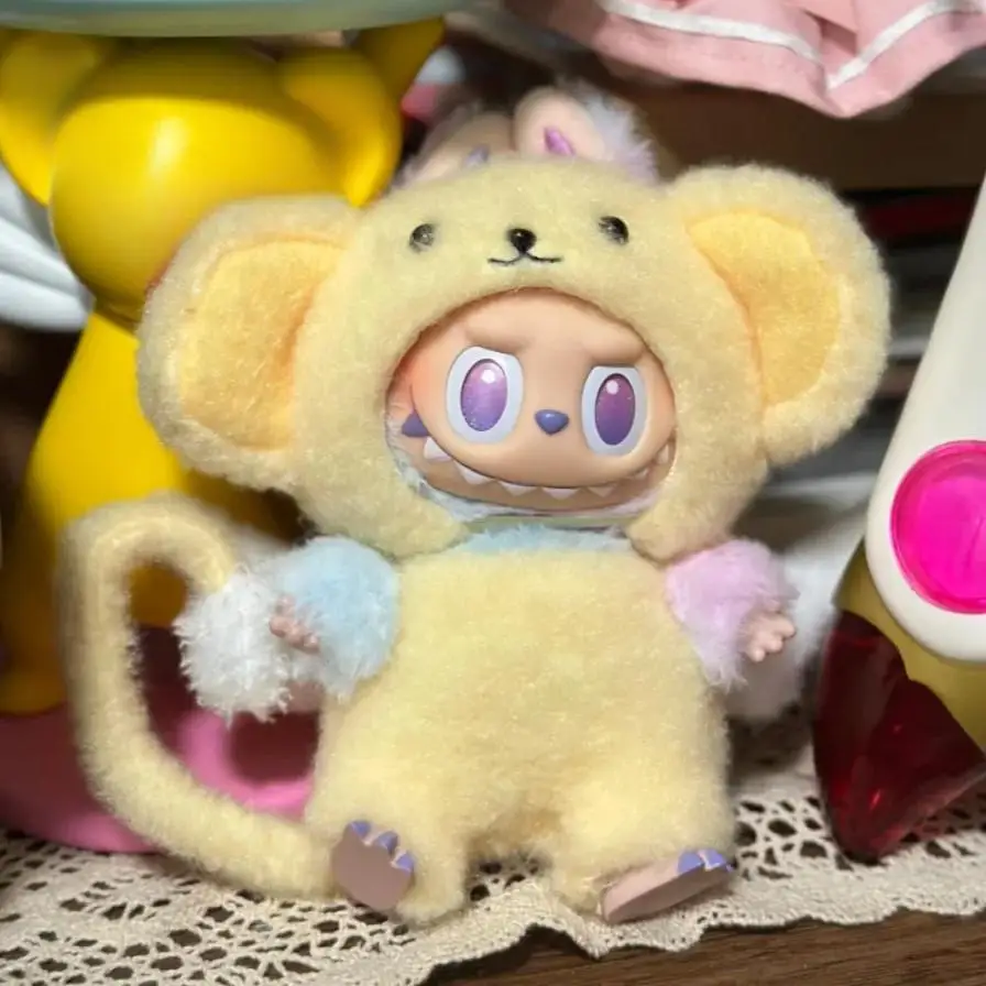 

For labubu Big Into Energy Series doll cloth clothes celebrity tail doll clothes cute Dolls Accessories