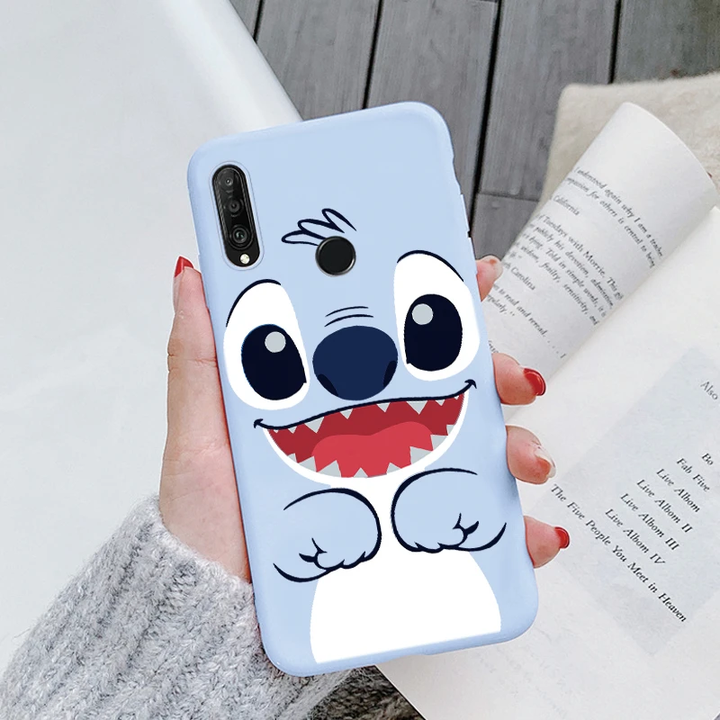 Stitch Abomination Phone For Honor 9X With Hole Y9 Prime 2019 P Smart Z Anime Cover For Huawei Y9 Prime Cartoon Shockproof Shell