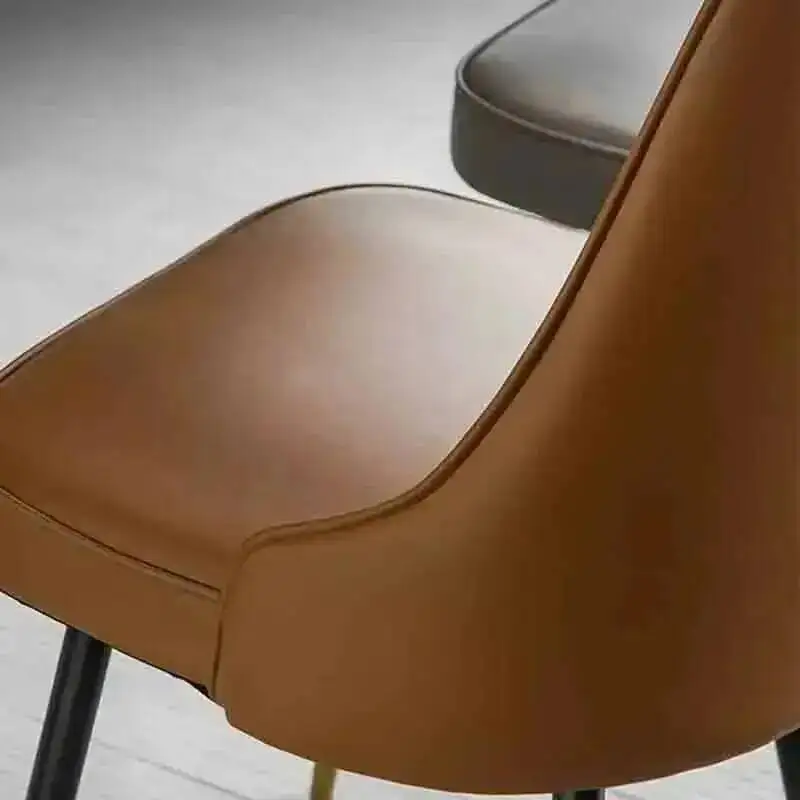 Customizable Set di 2 sedie da pranzo nordiche design  lusso semplice ed elegante e minimalista, set di 2 mobili da soggior
