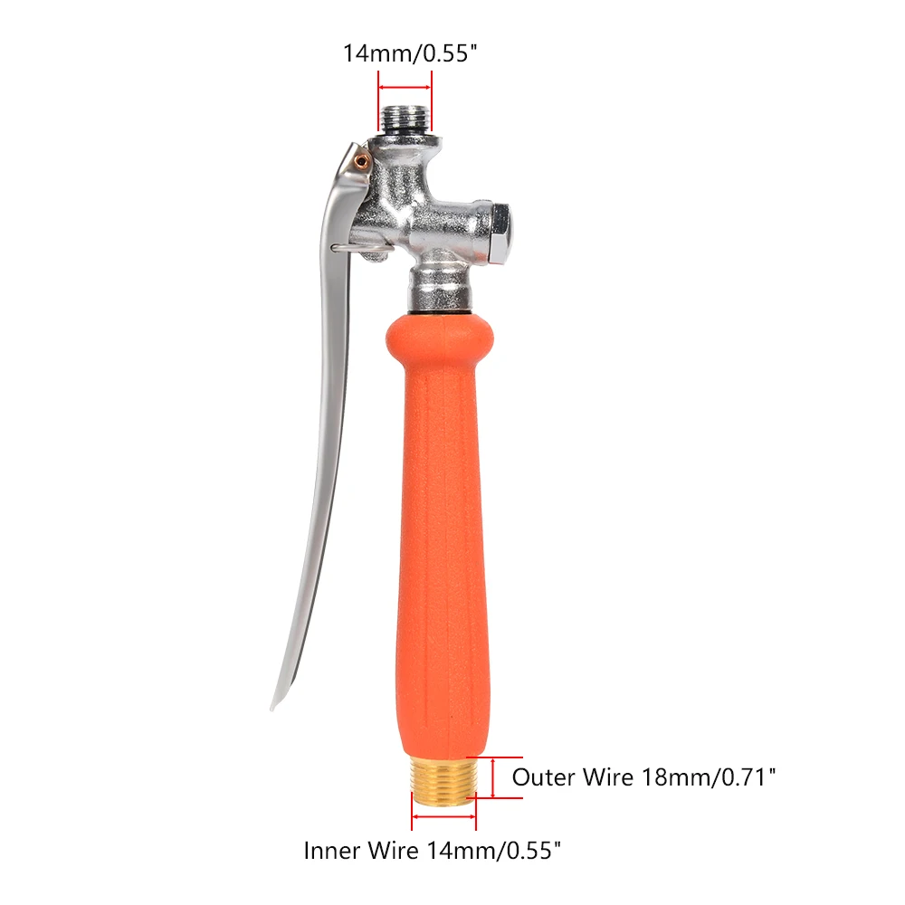Đồng Hồ Nam Dây Thép Không Gỉ Kích Hoạt Súng Phun Tay Cầm Atomized Xịt Sân Vườn Cỏ Dại Sâu Phun Phụ Kiện Nông Nghiệp Lâm Nghiệp Nhà