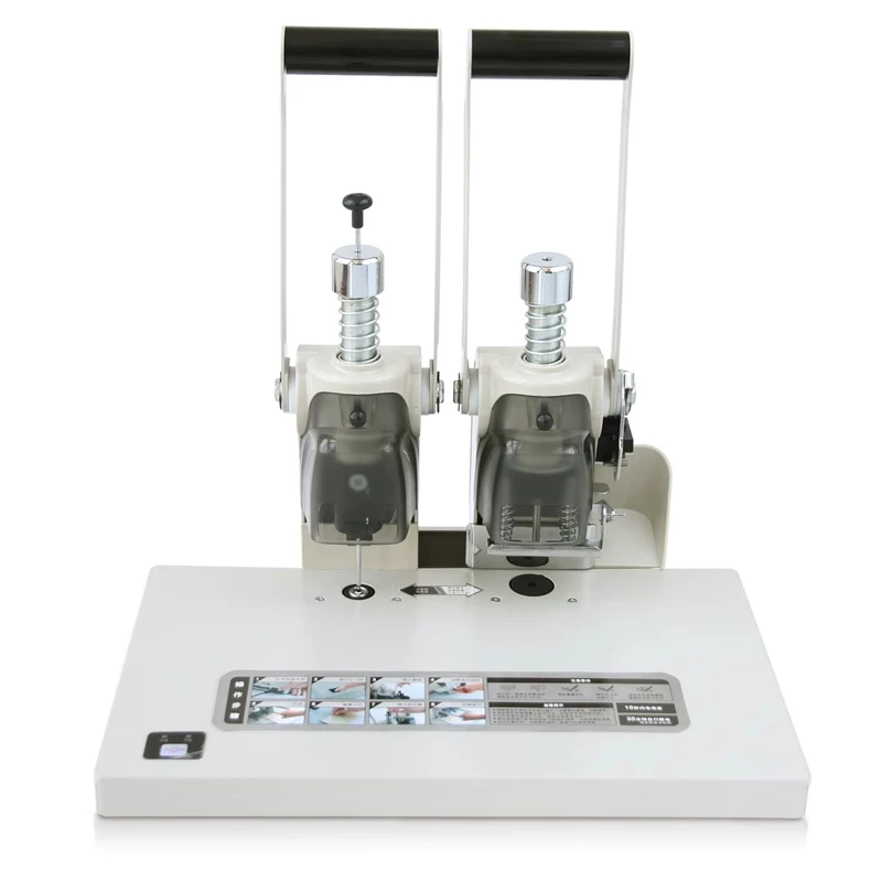 3875 Financial voucher binding machine Document bidding book punching machine Electric hot melt hose binding machine