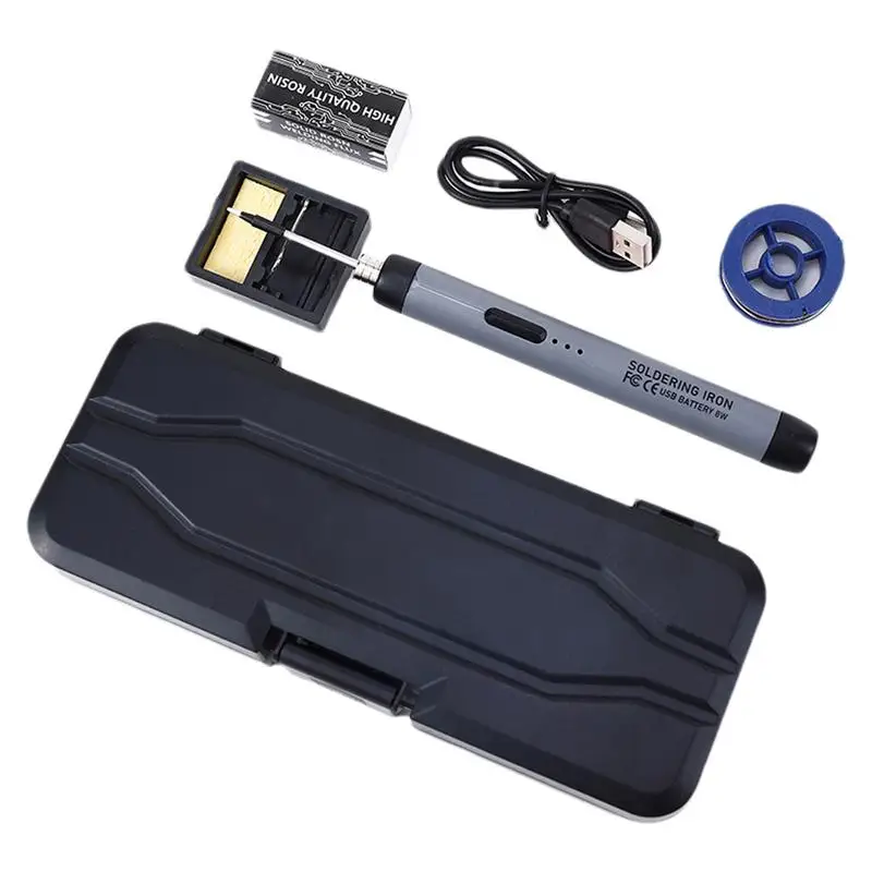 

Small Soldering Iron Pen Quick-Charging USB Soldering Iron Pen Portable & Lightweight Soldering & Brazing Equipment