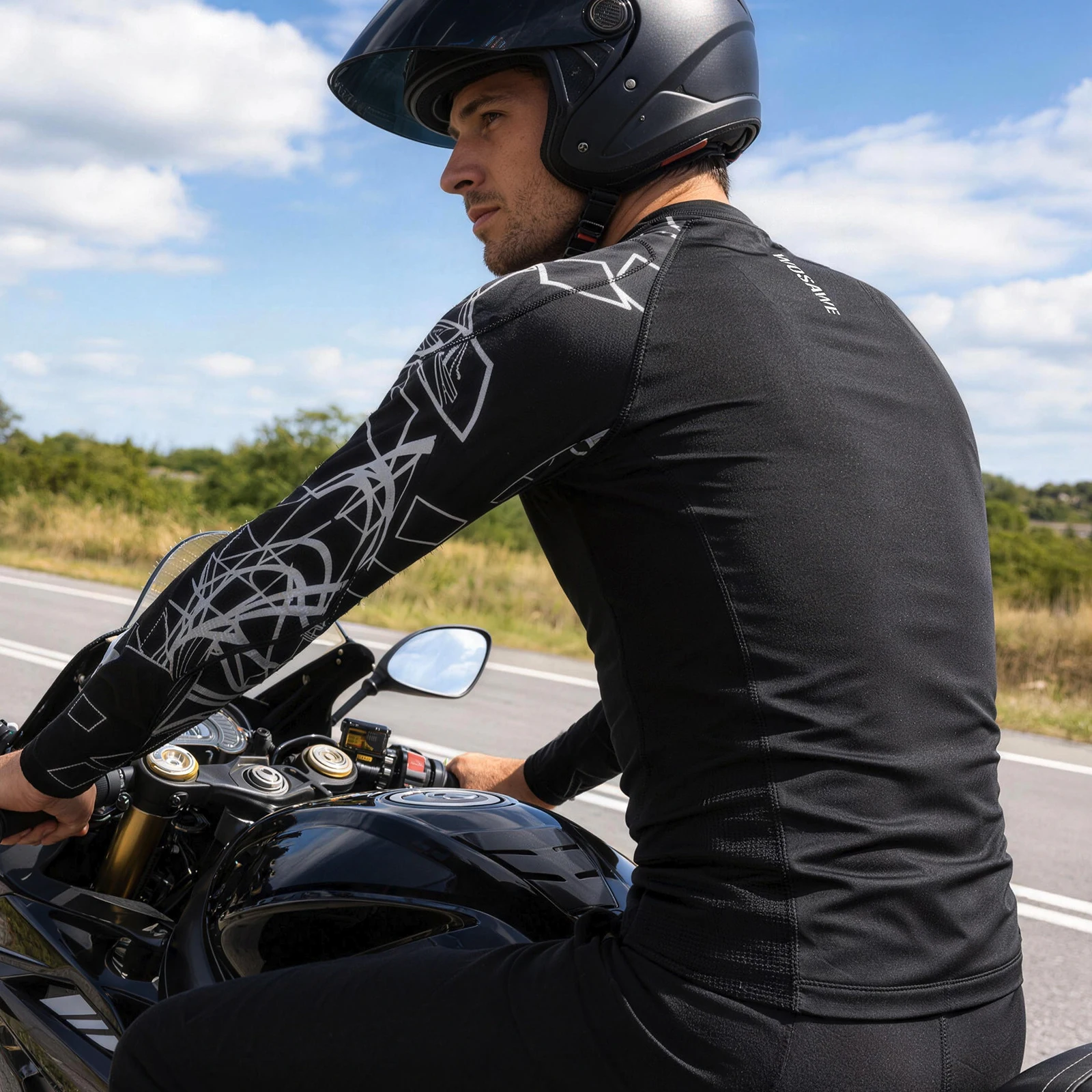 جاكيت دراجات نارية صيفي للرجال - مراجعة Motorcycle Mesh Jacket Summer Breathable وسعره