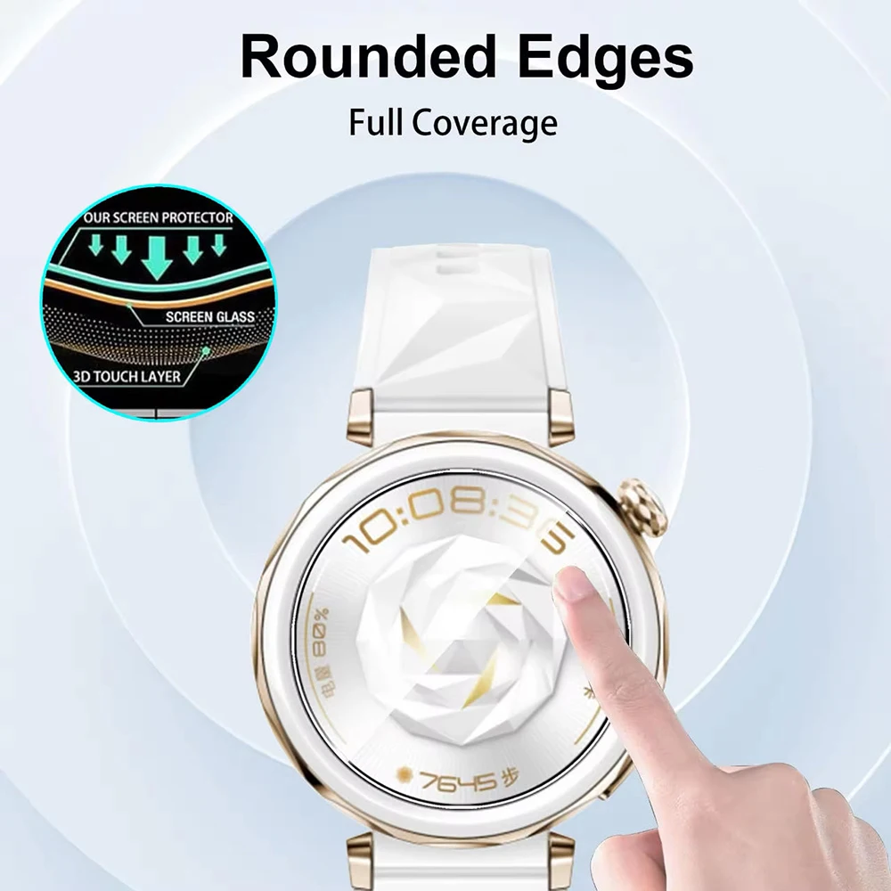 Защитная пленка из закаленного стекла для Huawei Watch GT5/5 Pro 46 мм 42 мм 41 мм, аксессуары, защитная пленка для экрана Huawei Watch GT4