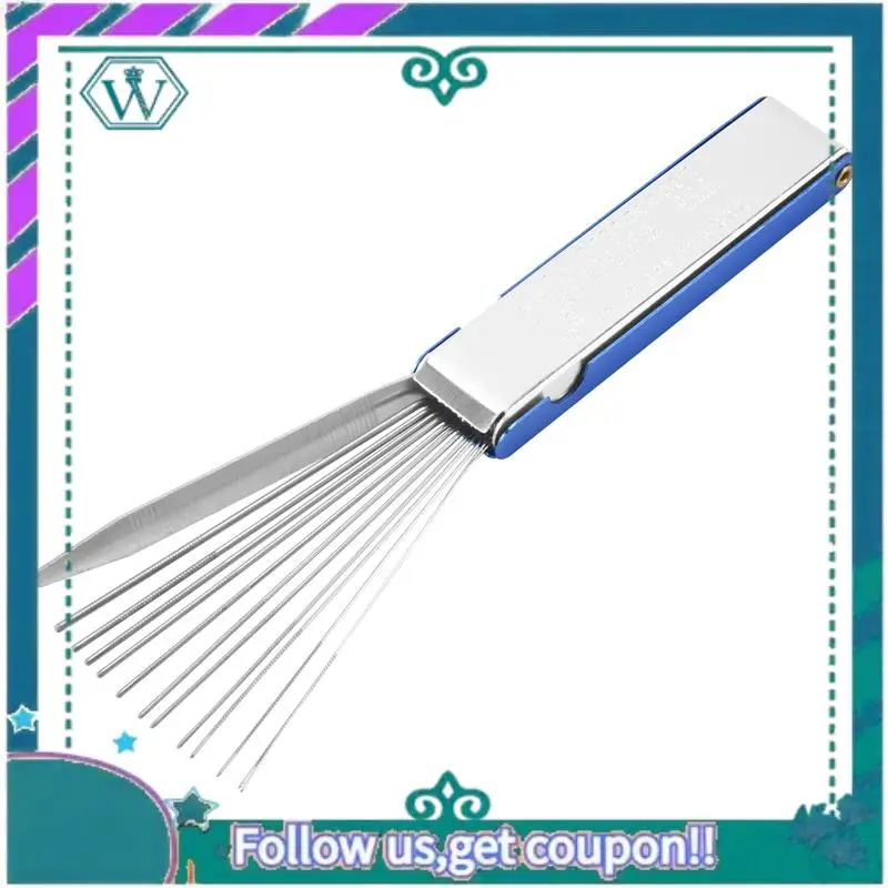 

AA92-13 In 1 Torch Tip Cleaner Tools Welding Tip Cleaner Nozzle Cutting Needles Kit Stainless Steel Reamers For Welding Solderin