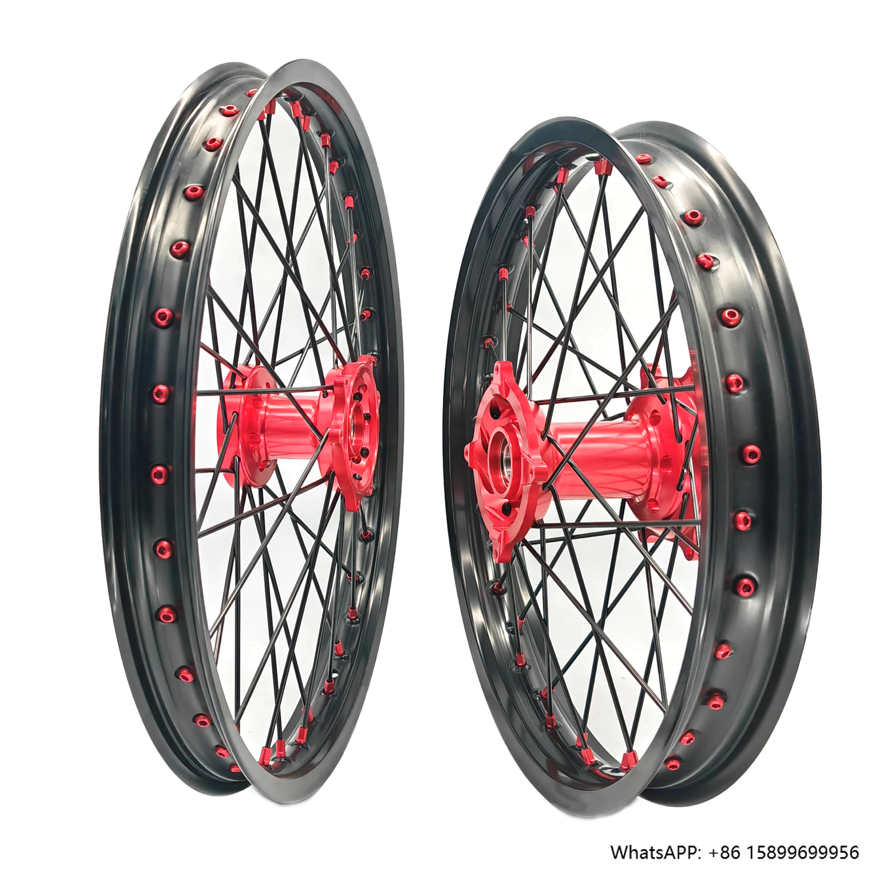 

Enduro Motocross Motorcycle Wheels Rims Set Fit CRF250R CRF450R Aluminum CNC Hub Wheel Set Motocross Wheel Set