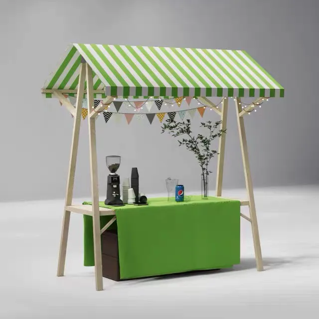 

Деревянный переносной прилавок для рынка, торговые стойки для уличной торговли, выставочные стенды для уличных торговцев