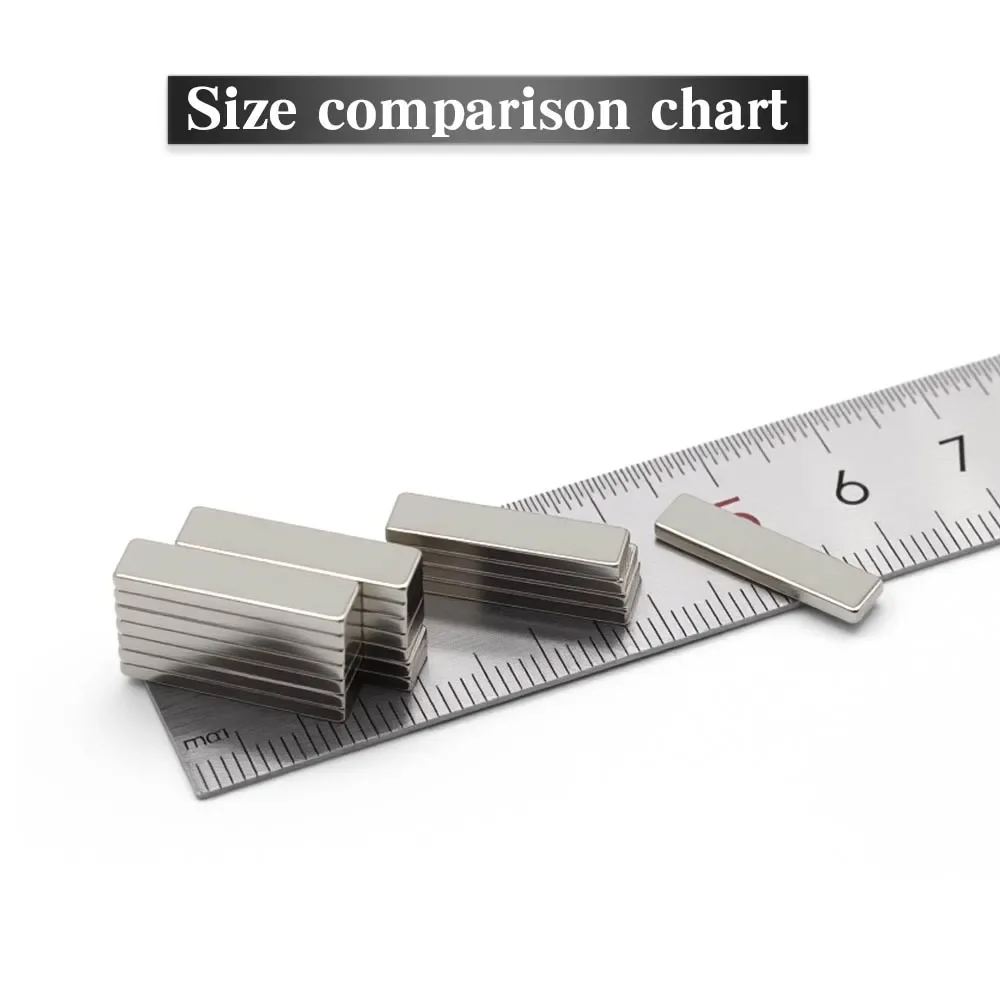 20x5x2mm Super Powerful Block Magnet Neodymium Magnet NdfeB N35 Strong Permanent Magnetic imanes Refrigerator Magnet