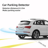 Car LED Parking Sensor Kit with 4 Radar Accurate Digital Display of Obstacle Distance Alarm Parktronic Kit Suitable For Most Car 5