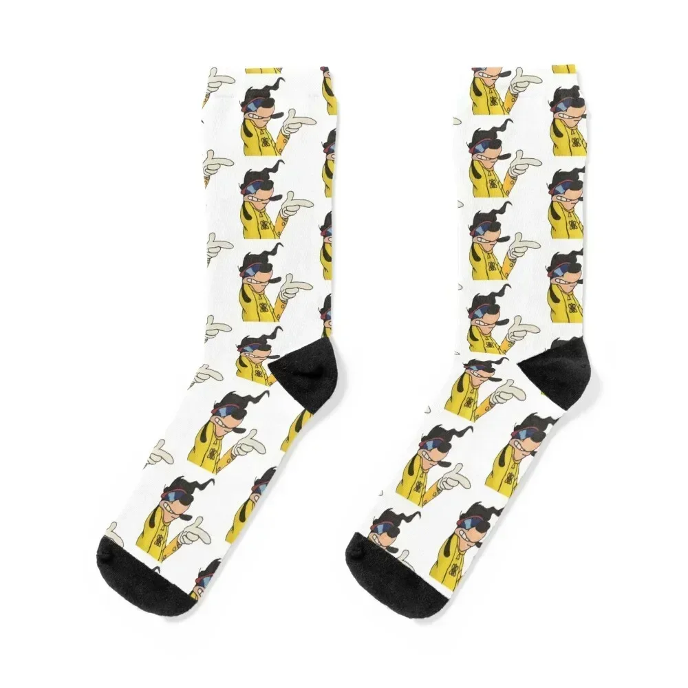 Max Goof — Powerline Socks christmas gift cartoon Toe sports gifts Man Socks Women's