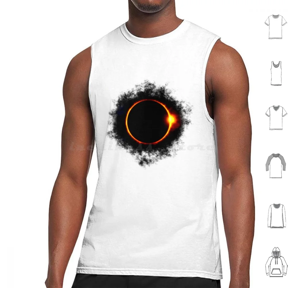 04.08.2024 Total Solar April 8 , 2024 Totality Tank Tops Vest Sleeveless Solar Total Totality April 8 2024 Sun Moon Astronomy