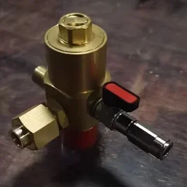 Katup kepala silinder pemadam api CO2 kuningan