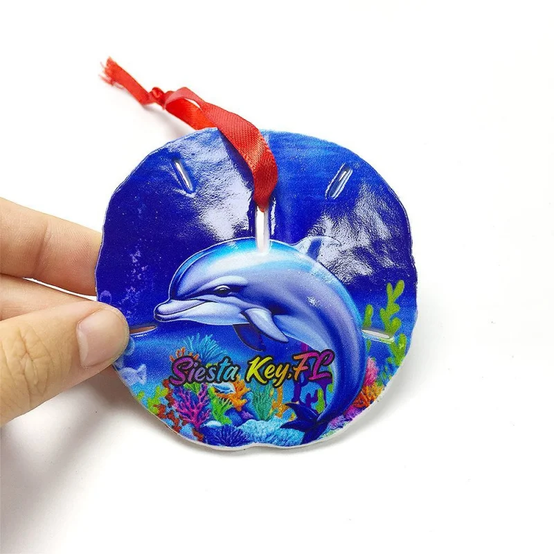 

Florida, USA, West Seeta Key Creative Travel Souvenir Dolphin Decoration Magnetic Fridge Magnet Gift