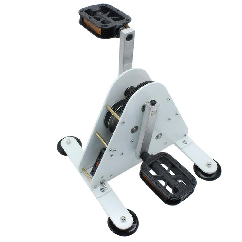 50W/100W Portable Pedal Generator Rehabilitation Training Device Spinning Bike Dual USB Output Fitness Foot-Operated Generator
