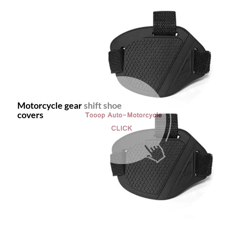 Heavy Duty Motorcycle Shift Pad Waterproof Shoe Guard Anti-Skid Motocross Shifter Boots Accessory for Dirt Bike Riders