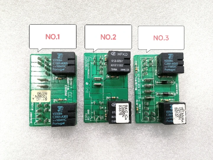 Composite relay relay Electric doors and windows Back fog lamp Blower relay circuit board