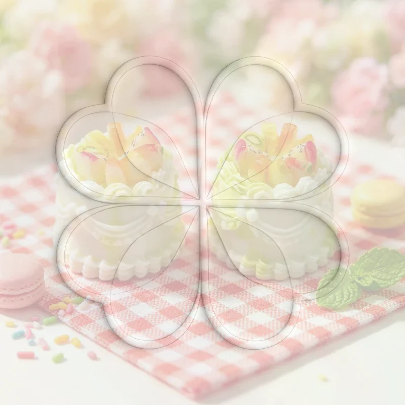 Dollhouse Miniature Fruit Birthday Cake Water Resistant Resin Mini Cake for DIY Jewelry Craft Keychain Dollhouse Decoration Sup