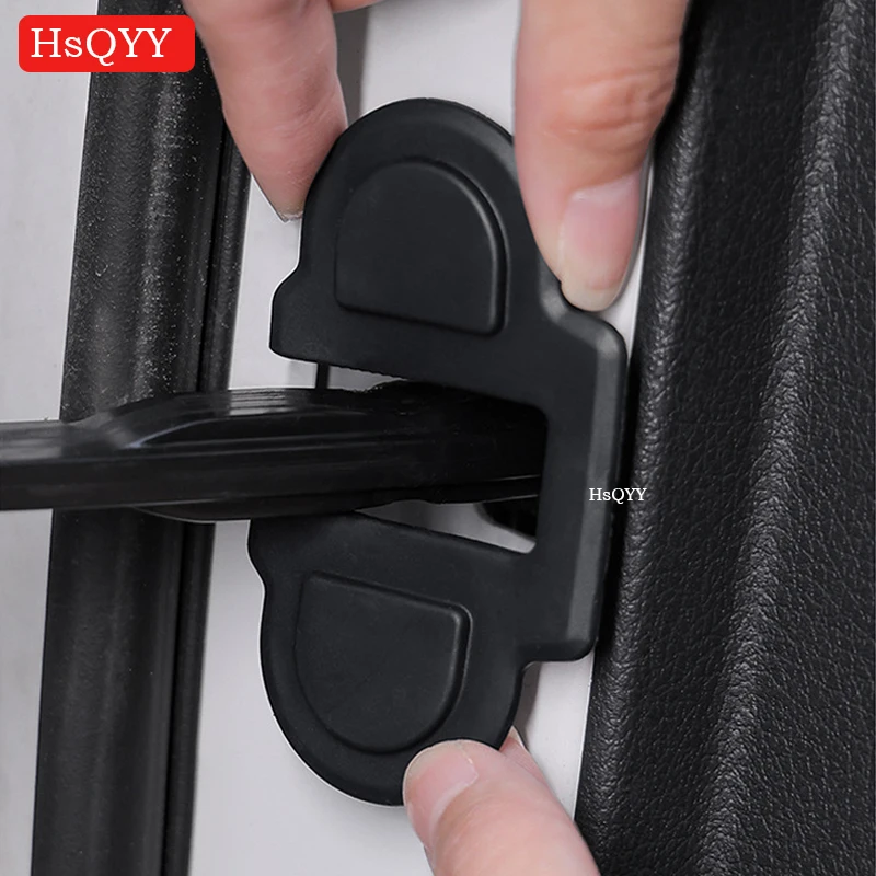 

For Mercedes Benz C E GLC W206 W214 X254 Door Limiter ABS Protection Cover Door Lock Buckle Cover Modification Accessories