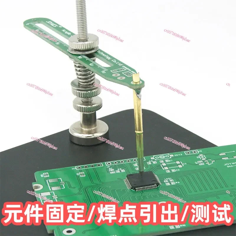 Components IC Chip Module Cpu Circuit Board PCB Electronic Manufacturing Soldering Fixed Test Probe Presser Writing