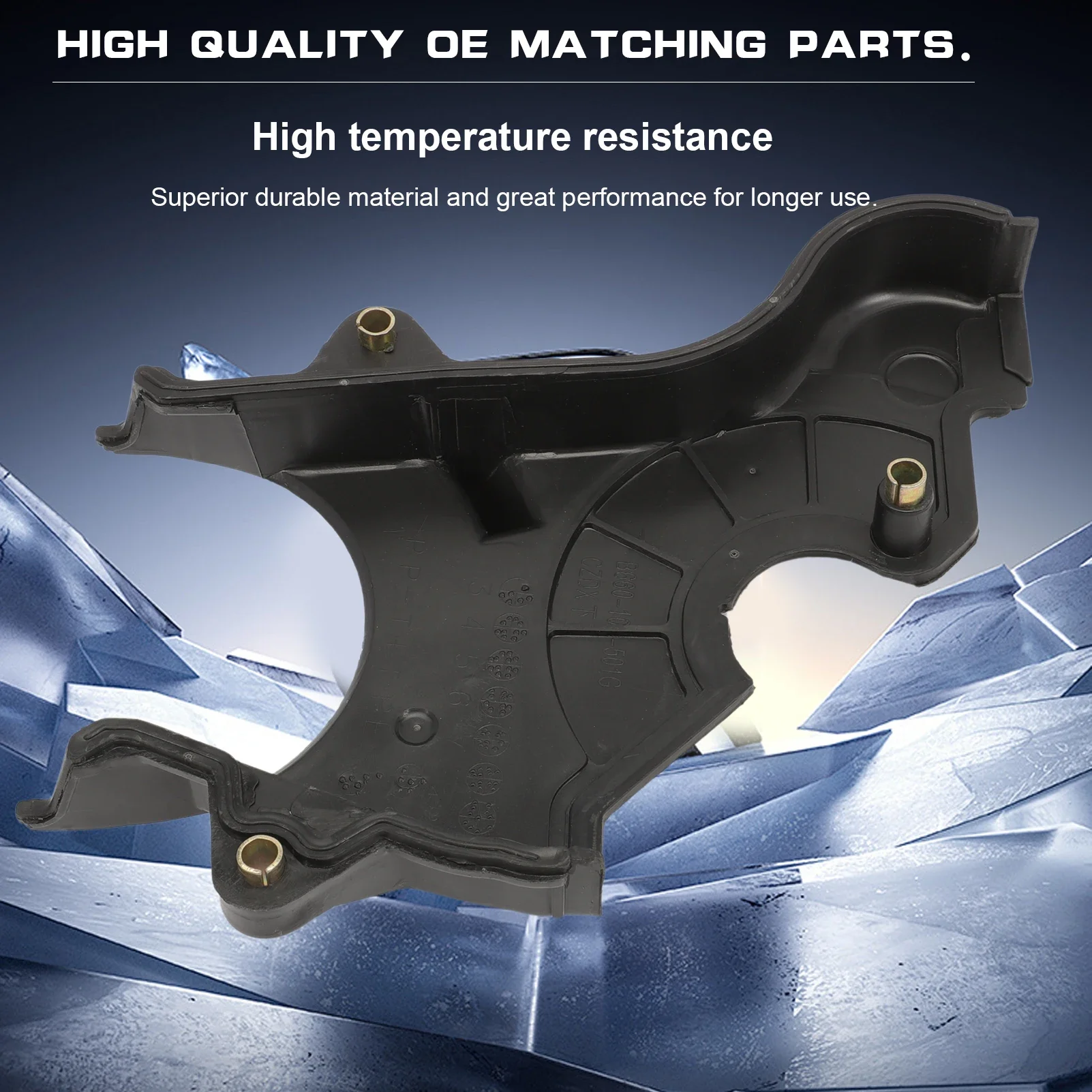 B6601050lE Mid and Lower Engine Timing Belt Cover For Mazda Miata 1.8L 1994-2005 For Mazda Miata 1.6L 1990-1993