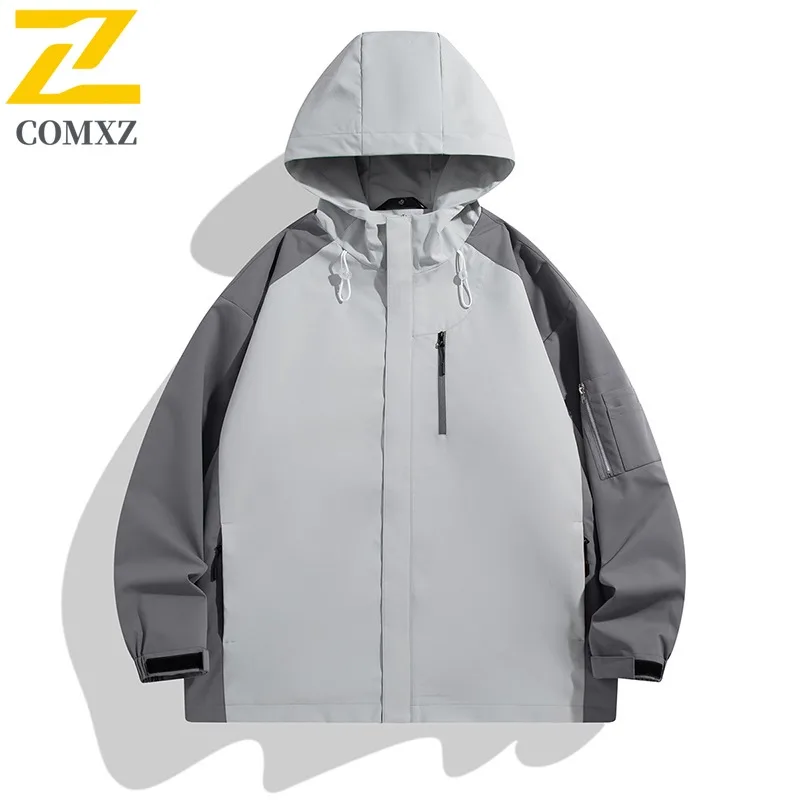 Maxbarley 2025 veste pour hommes en plein air Style montagne vestes coupe-vent à la mode aventure Durable confortable printemps automne vêtements