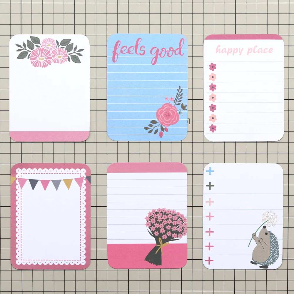 Creative Path Tranquil Place Scrapbooking Journaling Komplettsets 15 Stück Dekorative Papier-Ausschnitte Rahmen Aufkleber DIY Bastelsets – Detail 28