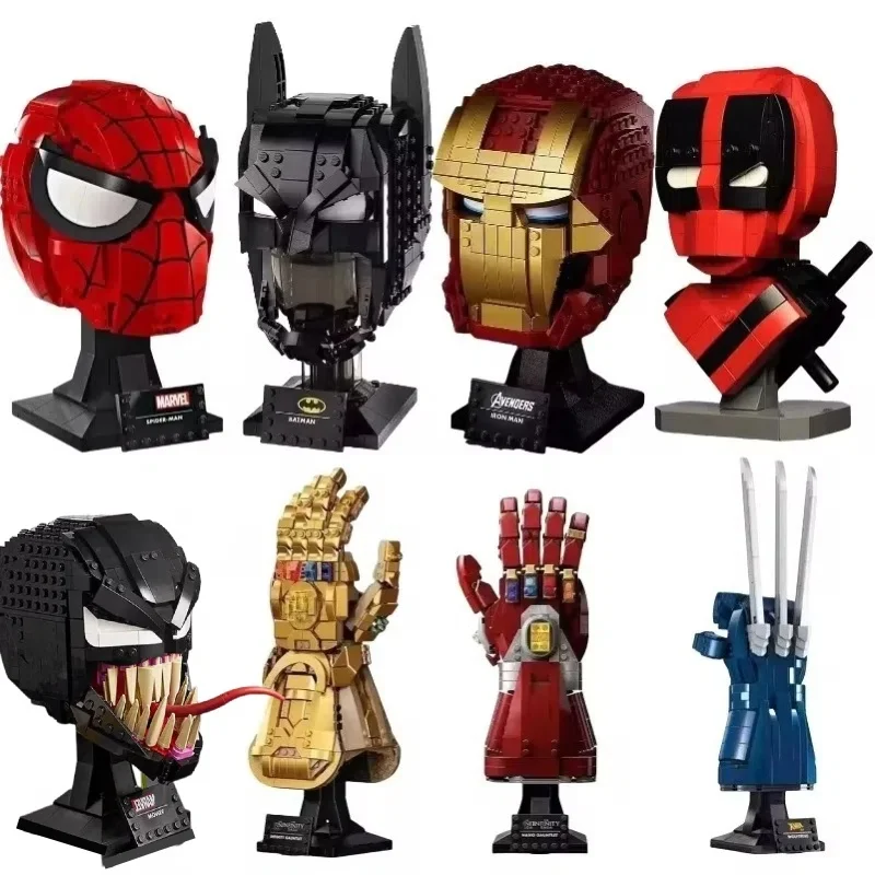 Les Avengersed blocs de construction modèle Figure Marvels série Collection blocs de construction modèle jouet Figurine pour enfant cadeaux d'anniversaire