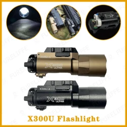 New hunting shooting outdoor sports and other tactical flashlight ，lightweight magazine gun X300U high-performance LED500 lumens