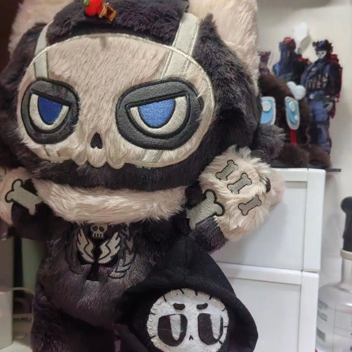 30cm Game Attribute Ghost Cute  Animal Monster Cosplay Soft Plush Doll Body Dress Up Cotton Stuffed Toys Dolls Birthday Gift