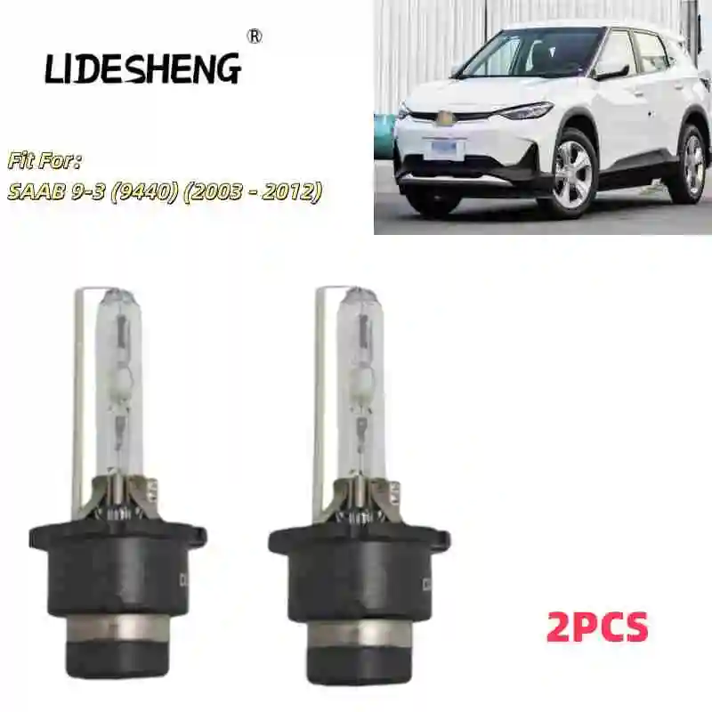 12790588 2PCS HID XENON HEADLIGHT BULBS SET For Chevrolet SAAB 9-3 9440 2003 - 2012