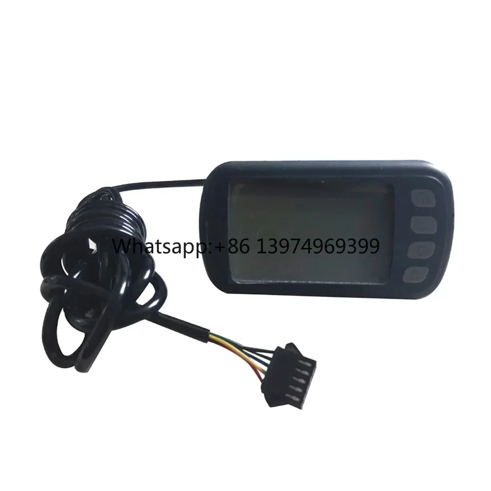 24V/36V/48V Mini LCD Display for Electric Bike Scooter Motorcycle Speedometer Waterproof Ebike Display