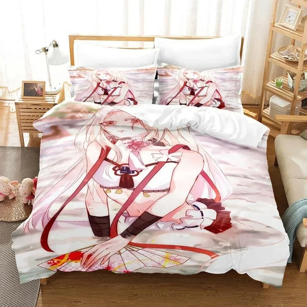 

New 3D Print Anime Olympia Soiree Comfortable Duvet Quilt Cover Pillowcase Bedding Set Children Bedroom Decoration Home Textile