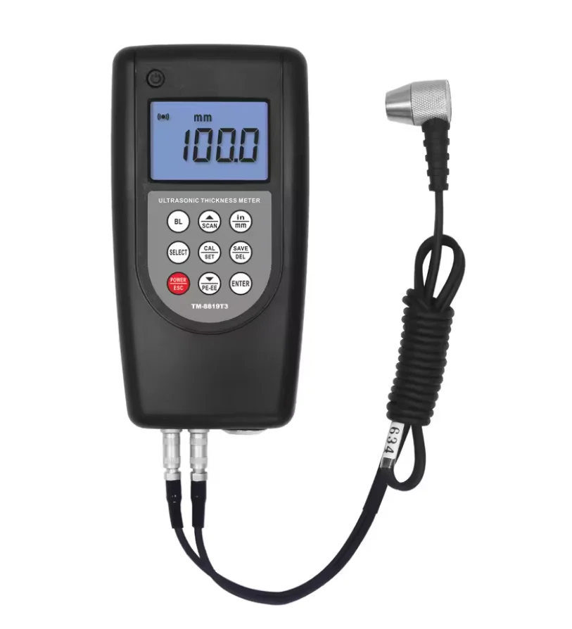 Penetrating Coating tester TM-8819-T6/T3 Ultrasonic Thickness Gauge Steel Pipe M
