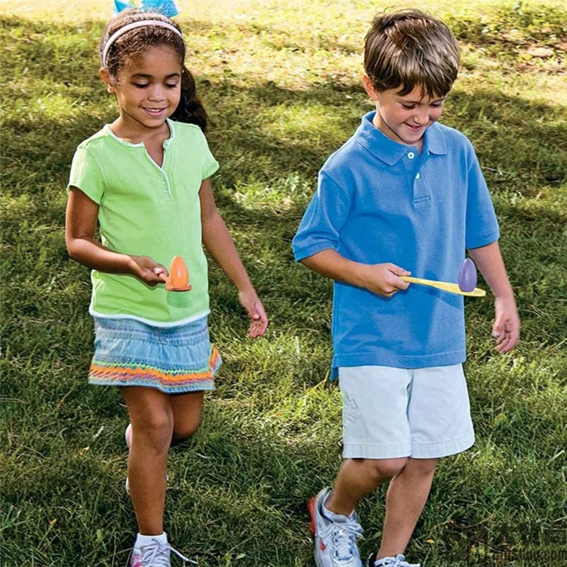 

MACH-деревянная ложка для яиц, гоночные игровые наборы, балансировочная палочка, реле, гонка для детей, пасхальные яйца, охота, лужайка на открытом воздухе, спортивные обучающие инструменты