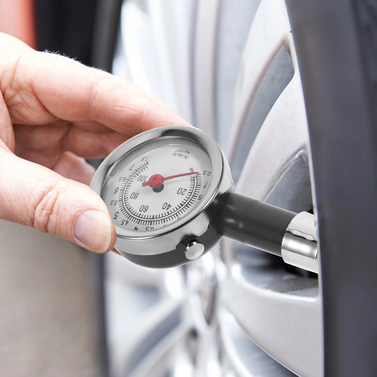 

High Precision Tire Pressure Monitor Gauge Black Plastic Case for Car Truck Auto Accessories Dial Testing Device Car Tire Gauge