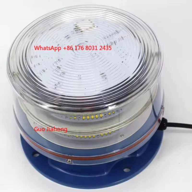 

Medium Intensity Dual-beacon System In-built Control & Monitoring 20,000 cd White / 2,000 cd Red Flashing Obstruction Light