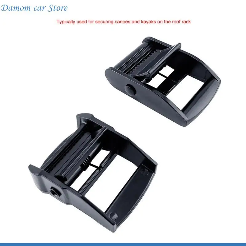 A2UC 25/38mm Double Spring Metal Buckle Aluminum Alloy Press Buckle Belt Hardware Binding Buckle Tension Lock Buckle
