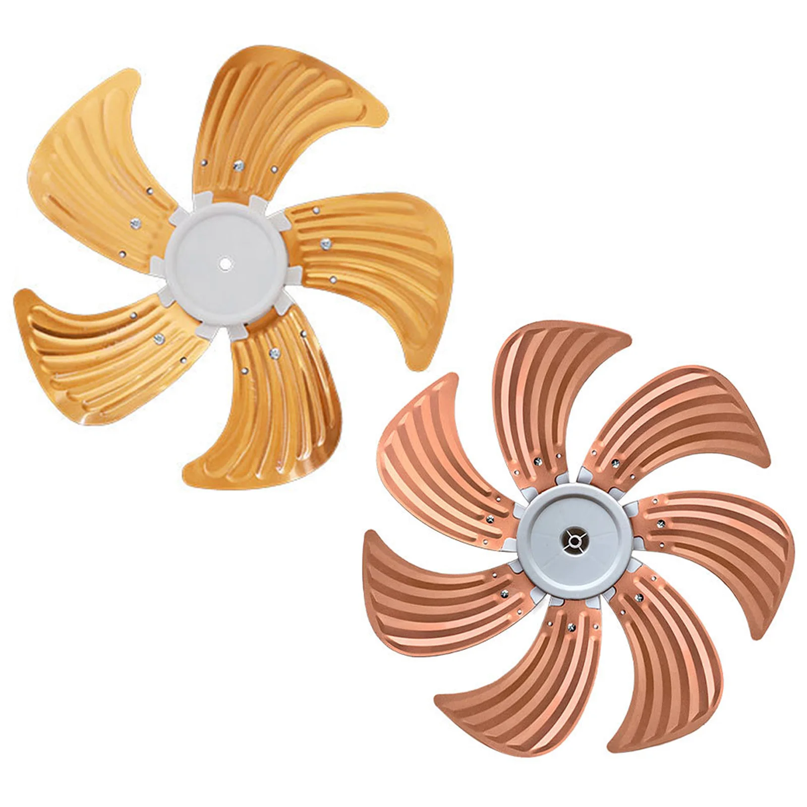 

Aluminum Fan Blades Ceiling Fan Blades Compatible Universal Replacement Fan Parts with Nut Cover Home Improvement Accessories