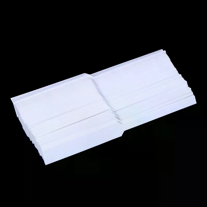 100pcs Perfume Test Paper Strips Portable Fragrance Aromatherapy Paper Perfume Essential Oil Testing Strip 130*12mm