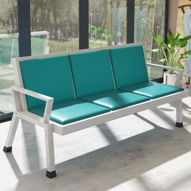 Office Sofa, Three Person Row Chair, Airport Bench, Hospital Waiting Chair, Public Row Rest Chair