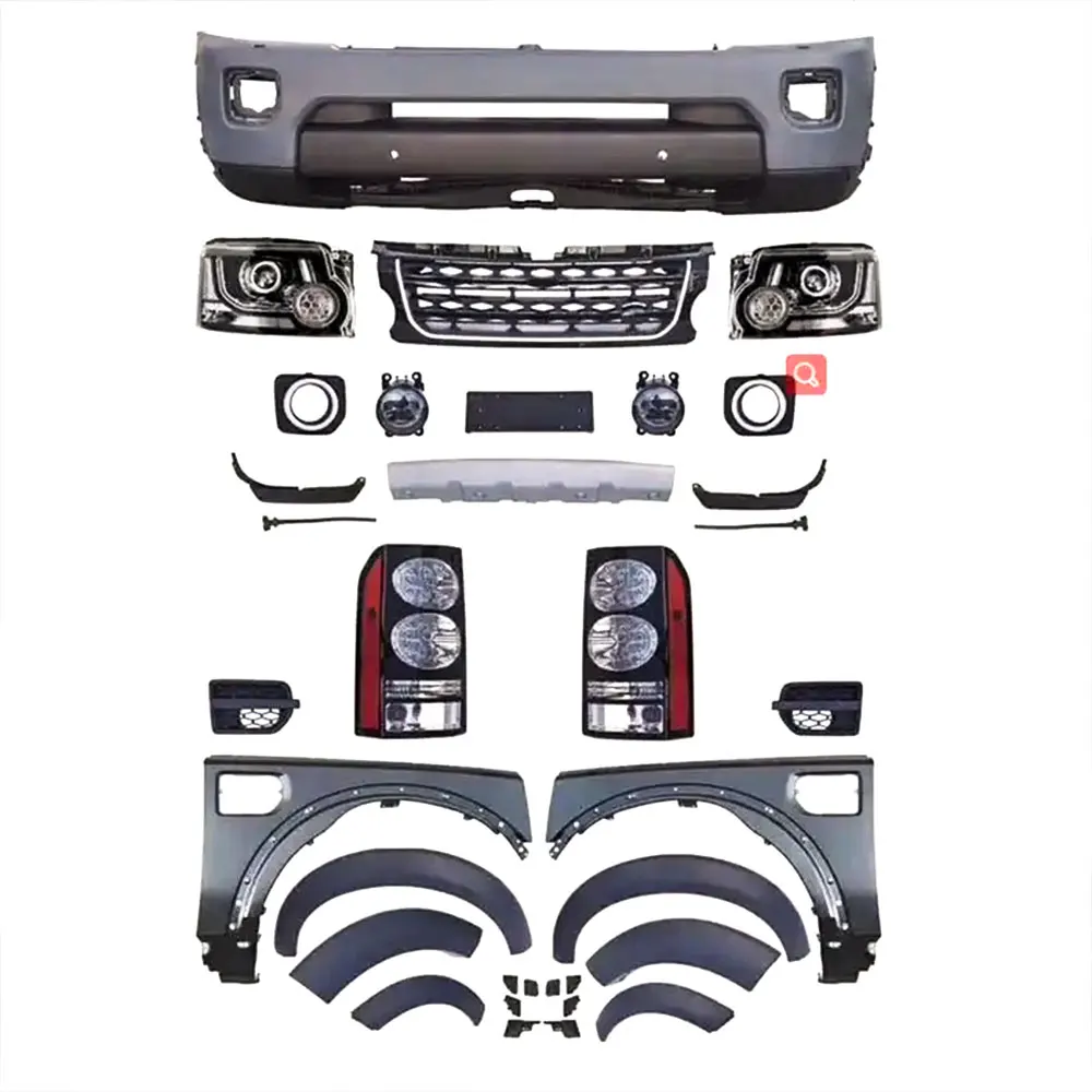 

Full Discovery 3 Body Parts Upgrade to 4 Restyling Kit for Land Rover Discovery 3 in 4+ 2014