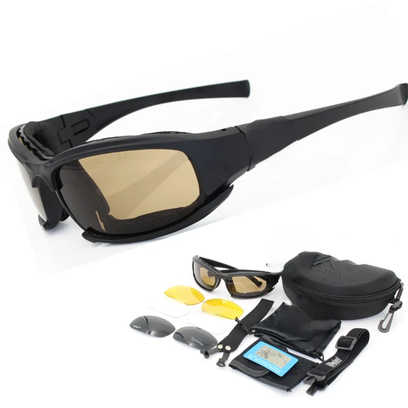 glasses Men Military polarized Sunglasses Bullet-proof airsoft shooting smoke lens Motorcycle Cycling Goggles